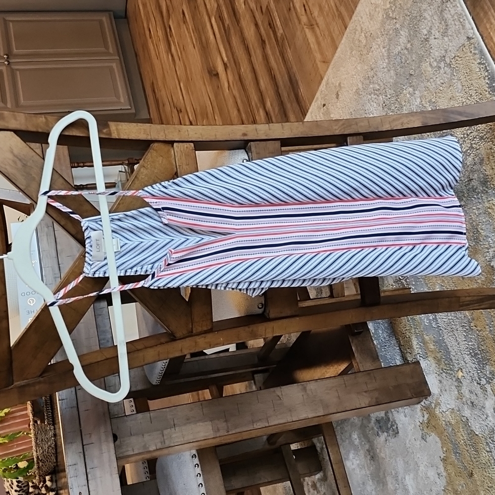 LOFT Americana tank women's size small
